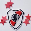 Placa de Pastillaje Futbol RIVER x 1 u.