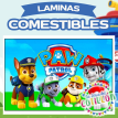 Lámina Comestible Paw Patrol x 1 u.