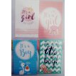 Invitaciones para Baby shower x10u.
