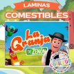 Lámina Comestible La Granja x 1 u.