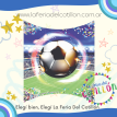 Piñata Cartulina Futbol x 1 u.