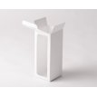 Caja Blanca para Budín con Visor Superior x1 (24 x 9,5 x 10 cm.)