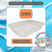 Bandeja Plastica Blanca Eco Nº107 x 10 u.