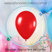 Globos Perlados 12'' Rojo Globolandia x 25 u.