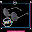 Anteojo Lennon Vintage Negros x 1u.