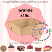 Canasta Carton Grande x 10 u.