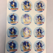 Stickers Sonic Autoadhesivo 10 x 12 u.
