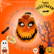Careta Calabaza Maldita