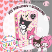 Piñata Cartulina My Melody y Kuromi x 1 u.
