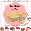 Canasta Carton Mediana x 10 u.