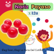 Nariz Payaso Plástica Roja x 12u