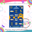 Stickers Boca Autoadhesivo x 24 u.