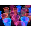 Vaso Plástico PP NEÓN x 25 u. - Rosa