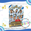 Piñata Cartulina Campeones Del Mundo x1