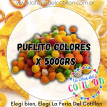 500grs Puflitos Dulces de Colores Fraccionado