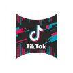 Piñata Cartulina TikTok x 1