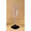 Copa Champagne Acrílica con Pie Color x 10 u.