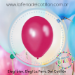 Globos Perlados 12'' Fucsia CANDELA x 25 u.