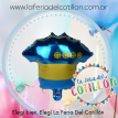Globo Metalizado Camiseta De Futbol Boca Chico
