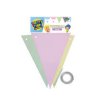 BANDERIN TRIANGULAR DX PASTEL MULTICOLOR