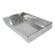 Molde Metálico Bizcochuelo Alto Rectangular N°1 (24 x 14 x 10 cm)