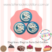Forma de Pastillaje Comestible Escudo Independiente Rivadavia x 12 u.