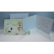 Invitaciones Triples Baby Shower (sobre, tarjeta, mini tarjeta) x 10u
