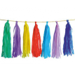 Guirnalda Borlas Papel  Multicolor Fleco x 1u