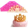 Molde de Silicona 3D para Modelado - Corona de Perlas