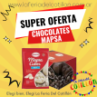 OFERTA: Chocolate BLANCO MapsaCuber X 1 cajas (10 bolsas x 500g) vto 16-02-23