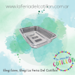 Bandeja Plastica MICROONDAS Transparente Nº107 x 10 u.