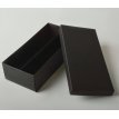 Caja Negra Regalos con para Botella x 1 (21 x 10 x 6 cm.)