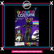 Traje Glowing Costume Quimico Neon 94 piezas
