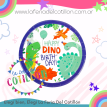 Plato Dinosaurio Infantil x 10 u.