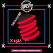 Pulseras Neon x 15 u. (mismo color)