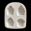 Molde de Silicona 3D para Modelado - Cupcakes