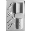 Placa Acetato Molde x1 - Herramientas y Caja (1640C)