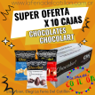 OFERTA PASCUAS: 10 Cajas Chocolate Chocolart x 4 kg. (8 bolsas x 500grs.) 