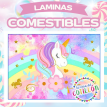 Lámina Comestible Unicornio x 1 u.