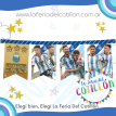 Banderín Articulado Campeones Del Mundo x1