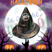 Sombrero Bruja Halloween Estampado