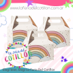 Cajita Sorpresa Arcoiris  x 5 u.