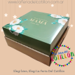 Caja Verde Desayuno Mamá 25x25x12cm
