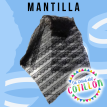 Mantilla Dama Antigua x 1u.