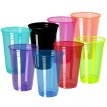 Vaso Plástico PP NEÓN x 25 u. - Rosa