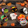 Anillos Halloween x 6 u.