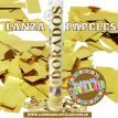 Mortero Manual Lanza Papelitos 40 cm. x 1 u. - Dorado