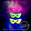 Antifaz chino Fluo x 12 u.